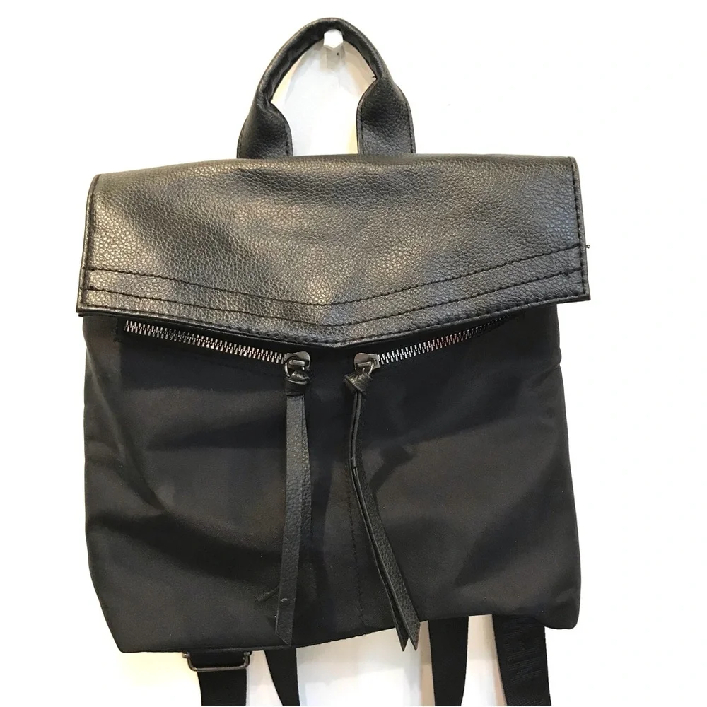 Botkier New York Vegan Trigger Black Backpack